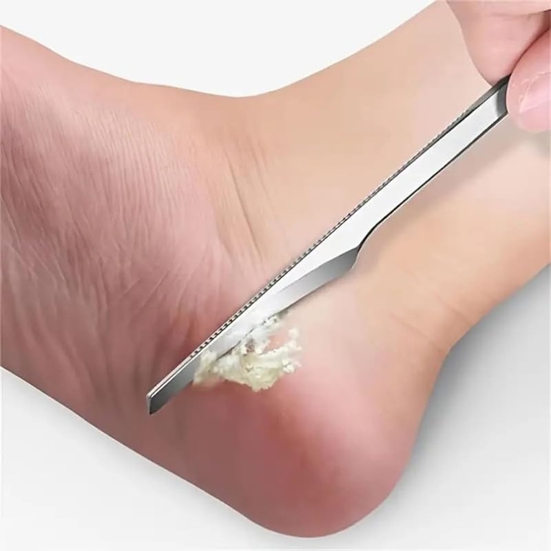 AKOAK 5 Pcs Stainless Steel Scraper Multifunctional Professional Pedicure Tools