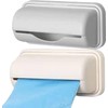 Plastic Bag Holder Wall Mounted Garbage Bag Organizer, 2Pcs Garbage