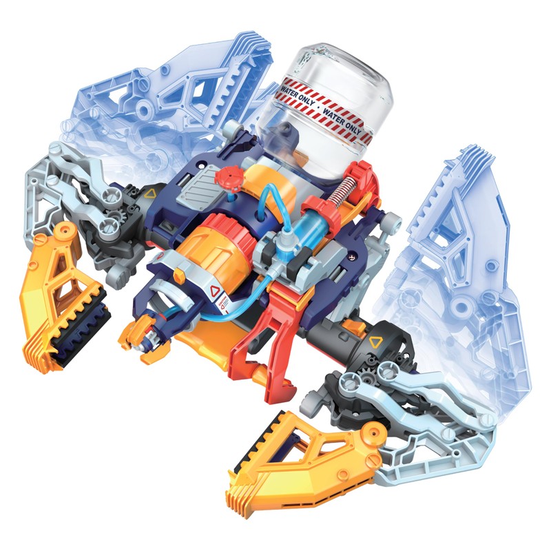 CONSTRUCT & CREATE Mega Cyborg 5 Water Blaster STEM Build