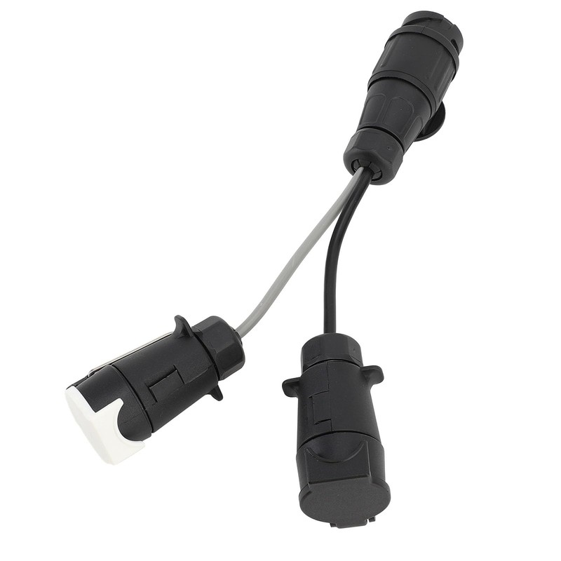 13 Pin Double Plug with 7 Pin Plug Tow Bar