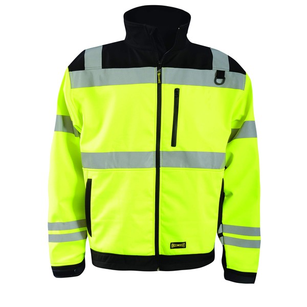 OccuNomix LUX-M6JKT-YM Water Resistant & Breathable M6 Soft Shell Jacket