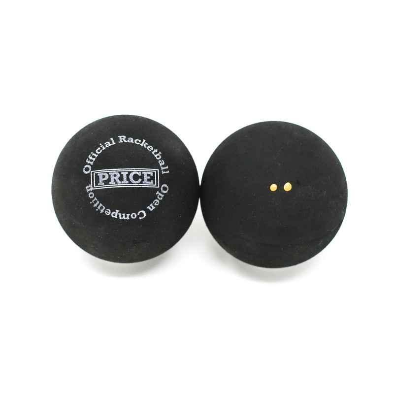 Price - 2-point top player racket balls, black