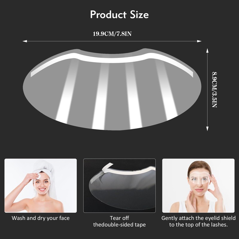 50 Pcs Eye Shield, Disposable Eye Shield After Cataract Surgery,