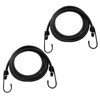 BuxiuGK Pack of 2 Luggage Straps with Hooks, 2 m,