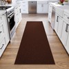Ottomanson Hallway Runner Rug 2'7" x 9'10" Non Slip Solid