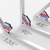 YESWELDER 25 LB & 50LB Welding Magnet-4 Pieces of Magnetic