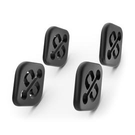 Silencer Holder Exhaust Rubber 83 13 2496 for Mercedes R107 SL Reinforced with Vulcanised Chain (3) Pack of 3