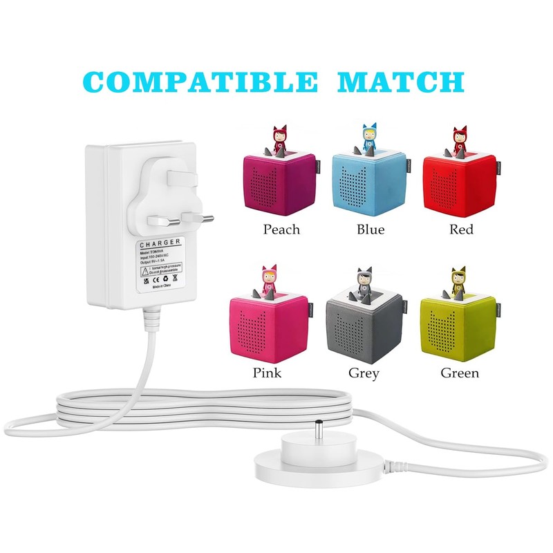 Fayerkar Charger for Tonies Compatible for TonieBox Audio Player Charging