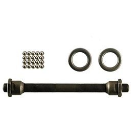 Point Achse Vorderradachse, schwarz, ∅ 9 mm - Länge 130 mm, 30011800