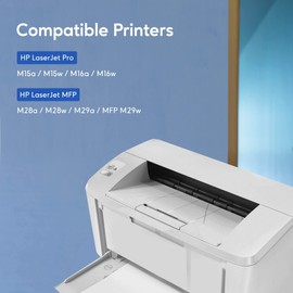 GOTOBY 48A Toner Cartridges Compatible Replacement for HP 48A CF248A Compatible with Laserjet Pro M15w M15a M16w M16a M28w M29w M29a M30w Printer (4 Pack), 4 black