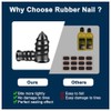 80PCS Tire Repair Rubber Nail Car Tire Repair Screw in