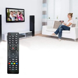 LFYSJTX Ersatz Fernbedienung Telefunken RC-4875 für Telefunken Universal TV TFLD32HD82B TF40189LED13 T46R912FHDDVB-T TFL50FHD50210B L65F243A3C