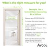 ARCOL Magnetic Fly Screens for Doors - Fine Impenetrable Mesh,