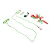 Reptile Pet Leash Kit Christmas Reptile Harness with Skirts Hat