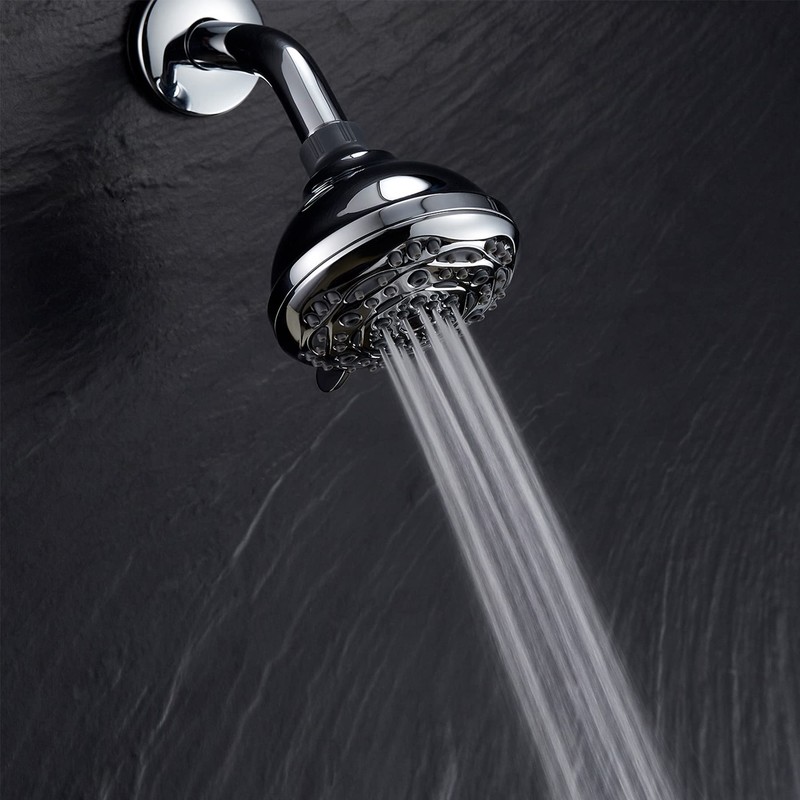 Couradric 7-Function Luxury Shower Head, High Pressure Adjustable Shower Head
