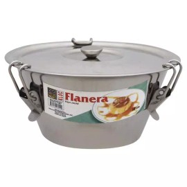 Kloc Flan Mold,Flanera  7" Conical Shape ,Flan Maker Stainless Steel Pot Mold