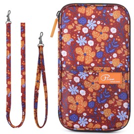 VanFn RFID Travel Passport Wallet, Family Passport Holder, Trip Document Organizer P.Travel Series