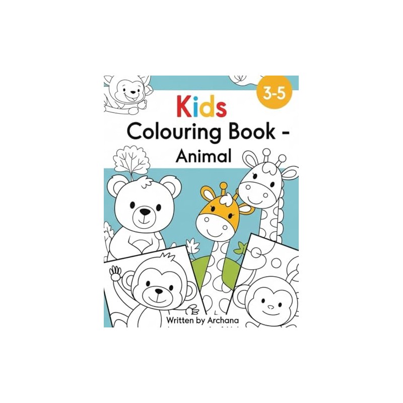 Kids Colouring Book - Animal