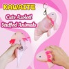 Pink Axolotl Stuffed Animals for Girls and Boys, Kawaii Axolotl