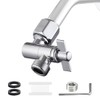Adjustable Shower Head Extension Adapter, 304 Stainless Steel Shower Angle