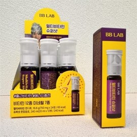 THEEIGHT Multivitamin Super Shot 20ml, 12 bottles, 12-day supply, 1 box