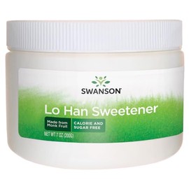 Swanson Purelo Lo Han Sweetener (Monk Fruit) 7 Ounce (200 g) Pwdr