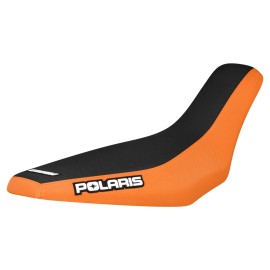 Enjoy Mfg 2003-2007 Polaris Predator 500 gripper seat cover  ORANGE/BLACK standard #225