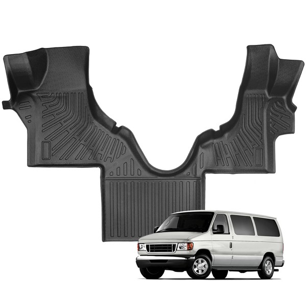 Floor Mats Fit for Ford Econoline Van E-Series 2025-2007 E150/E250/E350/E450,