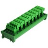 DIN Rail Mount 30A/300V 8x4 Position Pluggable Terminal Block Distribution
