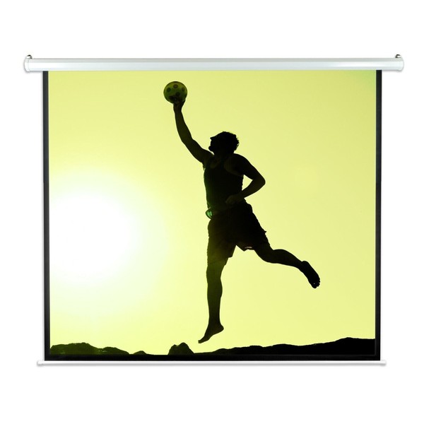 Pyle PRJELMT76 72" Motorized Projector Screen, Includes Remote Control -