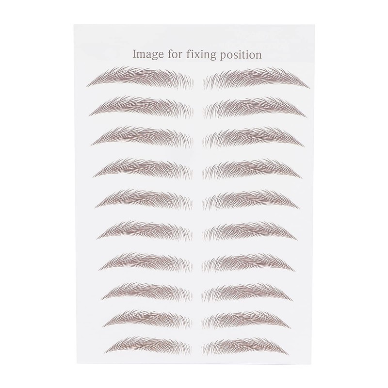 Pegatina de Transferencia de Cejas para Mujeres Pegatinas de Tatuaje