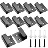 Luomorgo 10 Pcs Tile Display Wall Hanger, Stainless Steel Wall