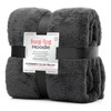 Snug Rug Wearable Blanket Hoodie Sherpa Fleece Adults Size Hooded