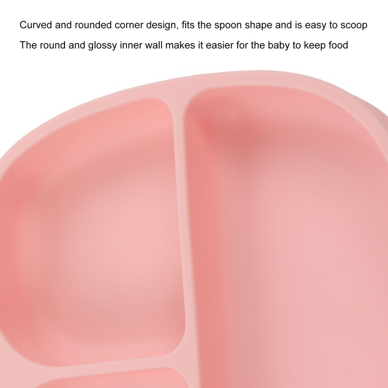 Baby Feeding Set Baby Silicone Anti Fall Portable Feeding Eating