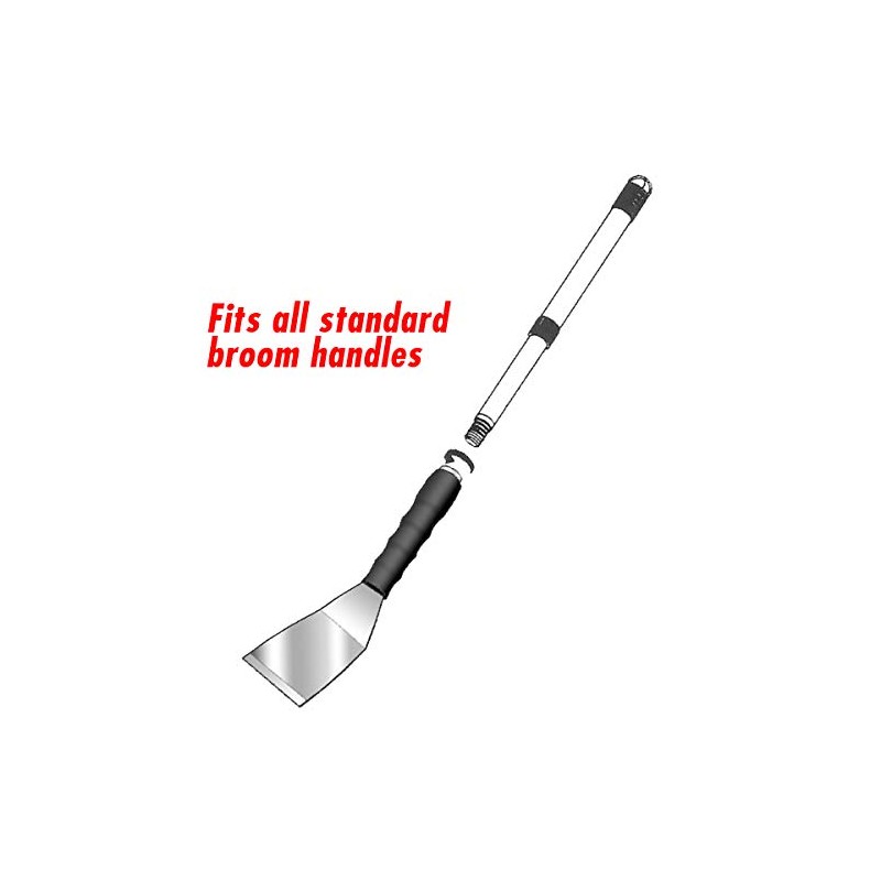 IVY Classic 23071 3" Bent Pole Scraper with Stainless Steel