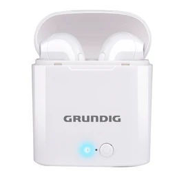 Grundig Bluetooth Kopfhörer – In Ear Earbuds 400 mAh – Ohrhörer mit 2 Stunden Wiedergabezeit – Kabellose Kopfhörer für freihändiges Telefonieren – inkl. Ladeetui USB-C-Ladekabel