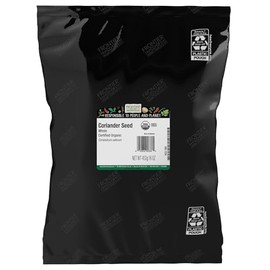 Frontier Co-op Whole Coriander Seeds, Bulk Spice, Certified Organic | 16 Ounce (Pack of 1)