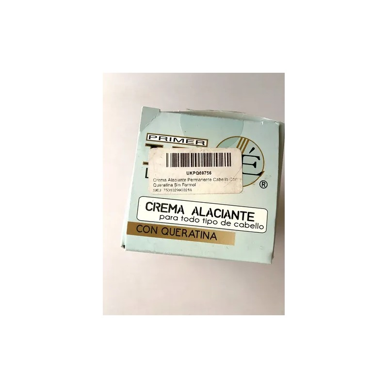 Lissé Loquay Crema Alaciante Permanente Cabello Con Queratina Sin Formol