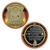 Firefighters Challenge Coin Fireman Rescue Prayer Coin Firefighters Gift
