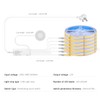 CHNMALITAI 12V COB LED Strip, 6 Pcs 2M/6.6ft Warm White