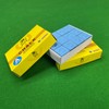 BenXvgxoz Pool Cue Chalk 24 Pack (2x12 Boxes) - Blue