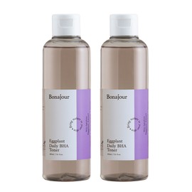 Bonajour [Set] Vegan Egg Plant (Eggplant) Daily BHA Toner 205ml x 2 / [세트] 비건 에그플랜트(가지) 데일리 BHA 토너 205ml x 2