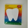 SHAPES ETC. 50 Shts Tooth Sticky Notepad 3in Cute Notes