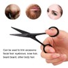 Ciglow Stainless Steel Scissor Multipurpose Shears Face Hair Scissor Trimming