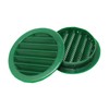 3" Round Green or Tan Plastic Louver Soffit Air Vent