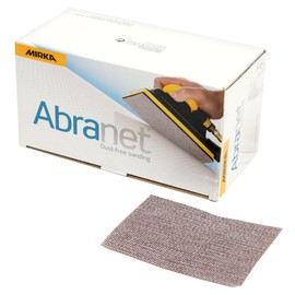 Mirka 9A-129-320 3 x 4-Inch 320 Grit Mesh Abrasive Dust Free Sanding Sheets, Box of 50 Sheets