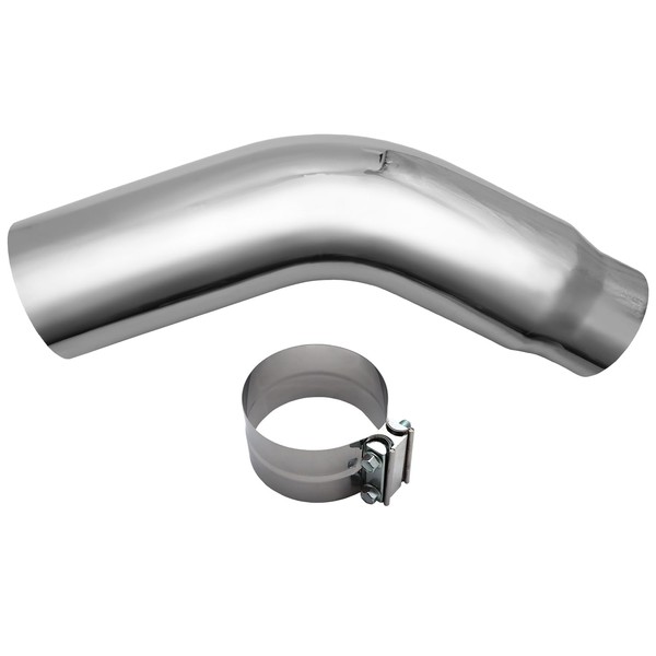 5 Inch (ID) Diesel Exhaust Elbow Tip with Clamp for
