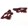 Pair Custom Dark Horse Style Coyote Emblems Door Left Right