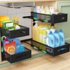 Under Sink Organizer, 2 Tier Pull out Cabinet Organizer Baskets
