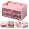 OHPHCALL Multi Function Desk Organizer Drawer Storage Box Versatile Cosmetics